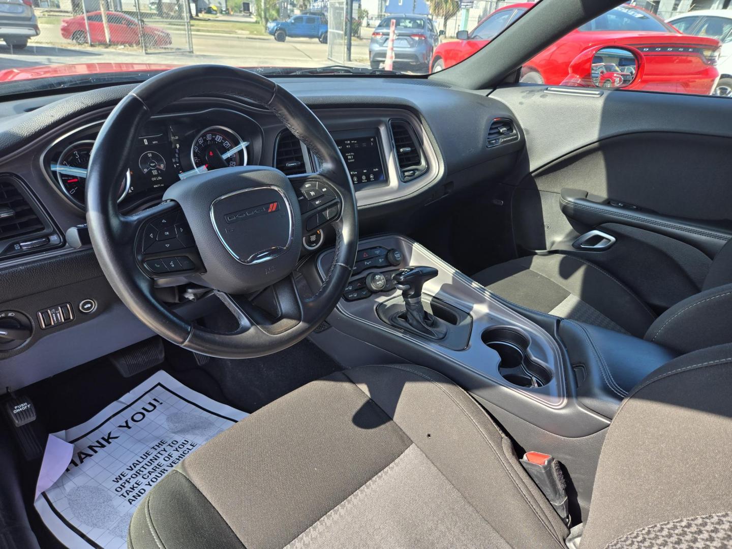 2023 Red /Black Dodge Challenger GT (2C3CDZJG3PH) with an 3.6L V6 DOHC 24V engine, 8A transmission, located at 1842 Wirt Road, Houston, TX, 77055, (713) 973-3903, 29.805330, -95.484787 - Photo#8