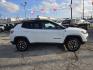 2026 White /Black Jeep Compass Trailhawk (3C4NJDDN7TT) with an 2.0L L4 DOHC 16V TURBO engine, 9A transmission, located at 1842 Wirt Road, Houston, TX, 77055, (713) 973-3903, 29.805330, -95.484787 - Photo#6