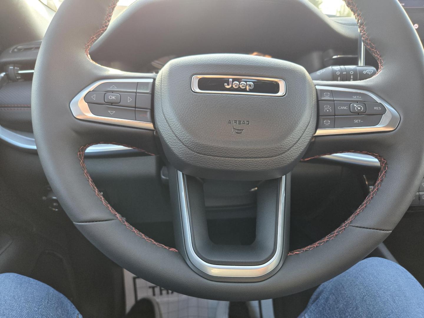 2026 White /Black Jeep Compass Trailhawk (3C4NJDDN7TT) with an 2.0L L4 DOHC 16V TURBO engine, 9A transmission, located at 1842 Wirt Road, Houston, TX, 77055, (713) 973-3903, 29.805330, -95.484787 - Photo#18