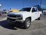 2017 White /Gray Chevrolet Silverado 1500 Work Truck Double Cab 2WD (1GCRCNECXHZ) with an 5.3L V8 OHV 16V engine, 6A transmission, located at 1842 Wirt Road, Houston, TX, 77055, (713) 973-3903, 29.805330, -95.484787 - Photo#0
