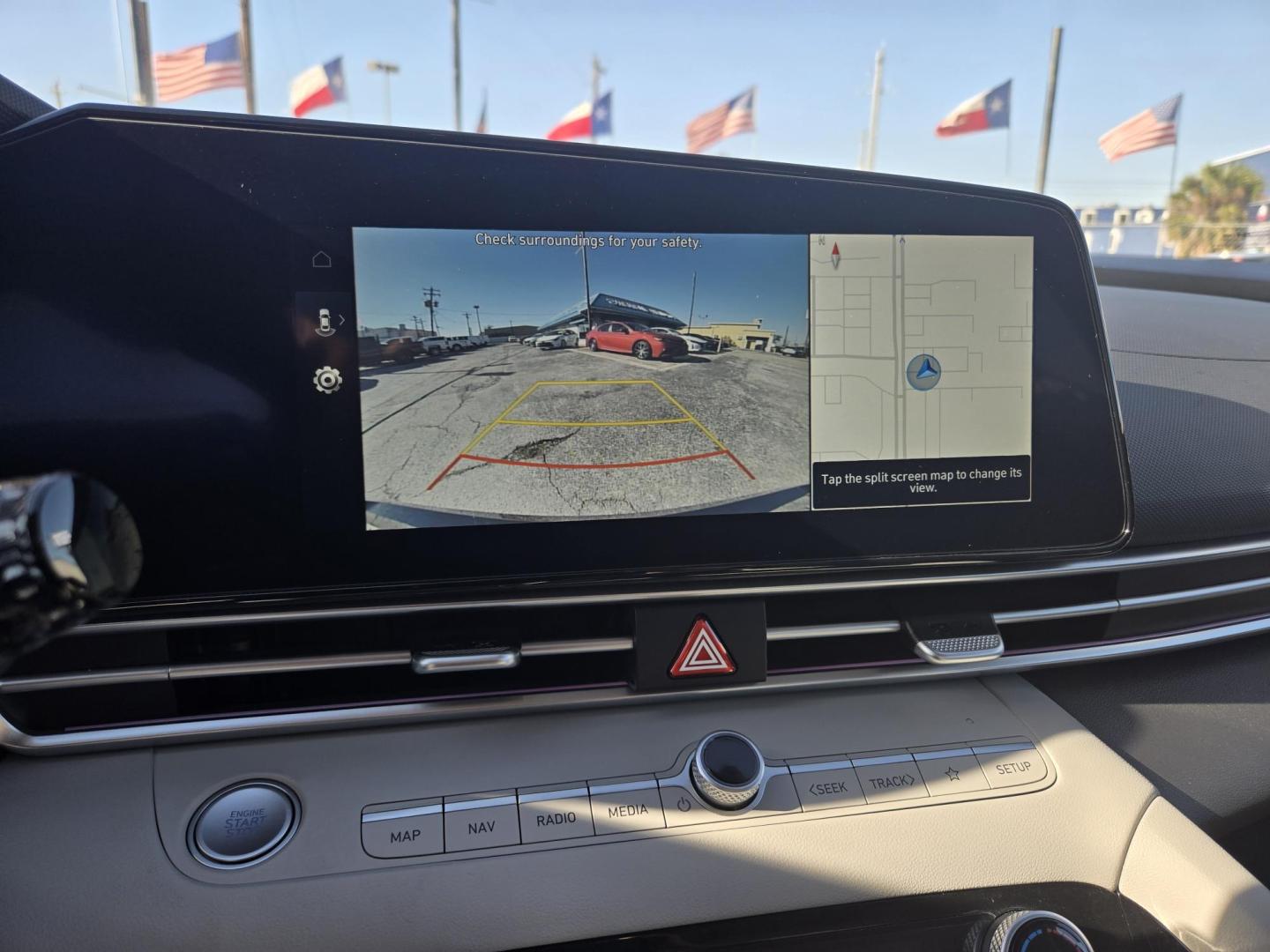 2025 Black /BEIGE Hyundai Elantra Limited (KMHLP4DG1SU) with an 2.0L L4 DOHC 16V engine, 6A transmission, located at 1842 Wirt Road, Houston, TX, 77055, (713) 973-3903, 29.805330, -95.484787 - Photo#21