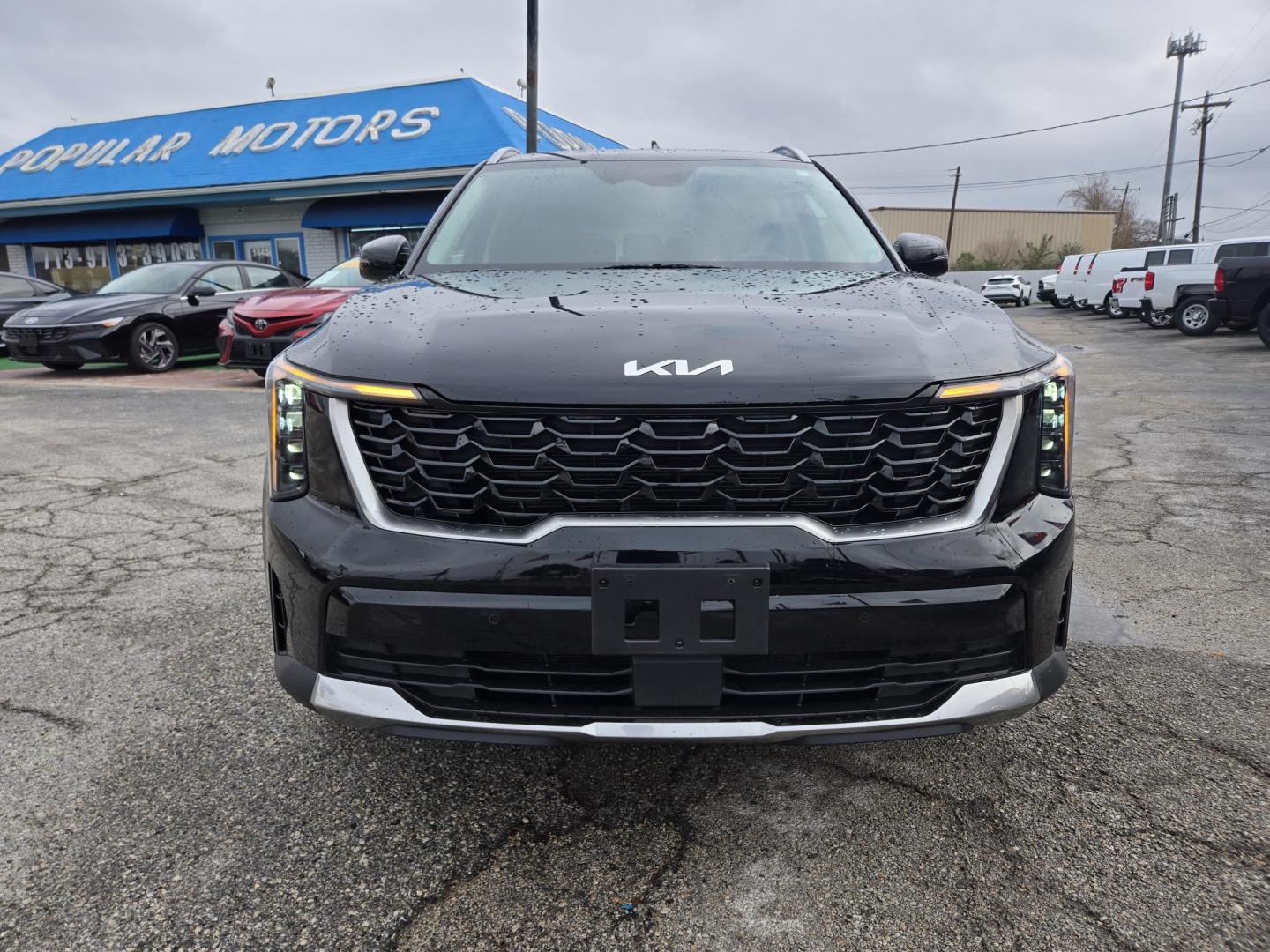 2024 Black /Black Kia Sorento S AWD (5XYRLDJC7RG) with an 2.5L L4 DOHC 16V engine, 6A transmission, located at 1842 Wirt Road, Houston, TX, 77055, (713) 973-3903, 29.805330, -95.484787 - Photo#7