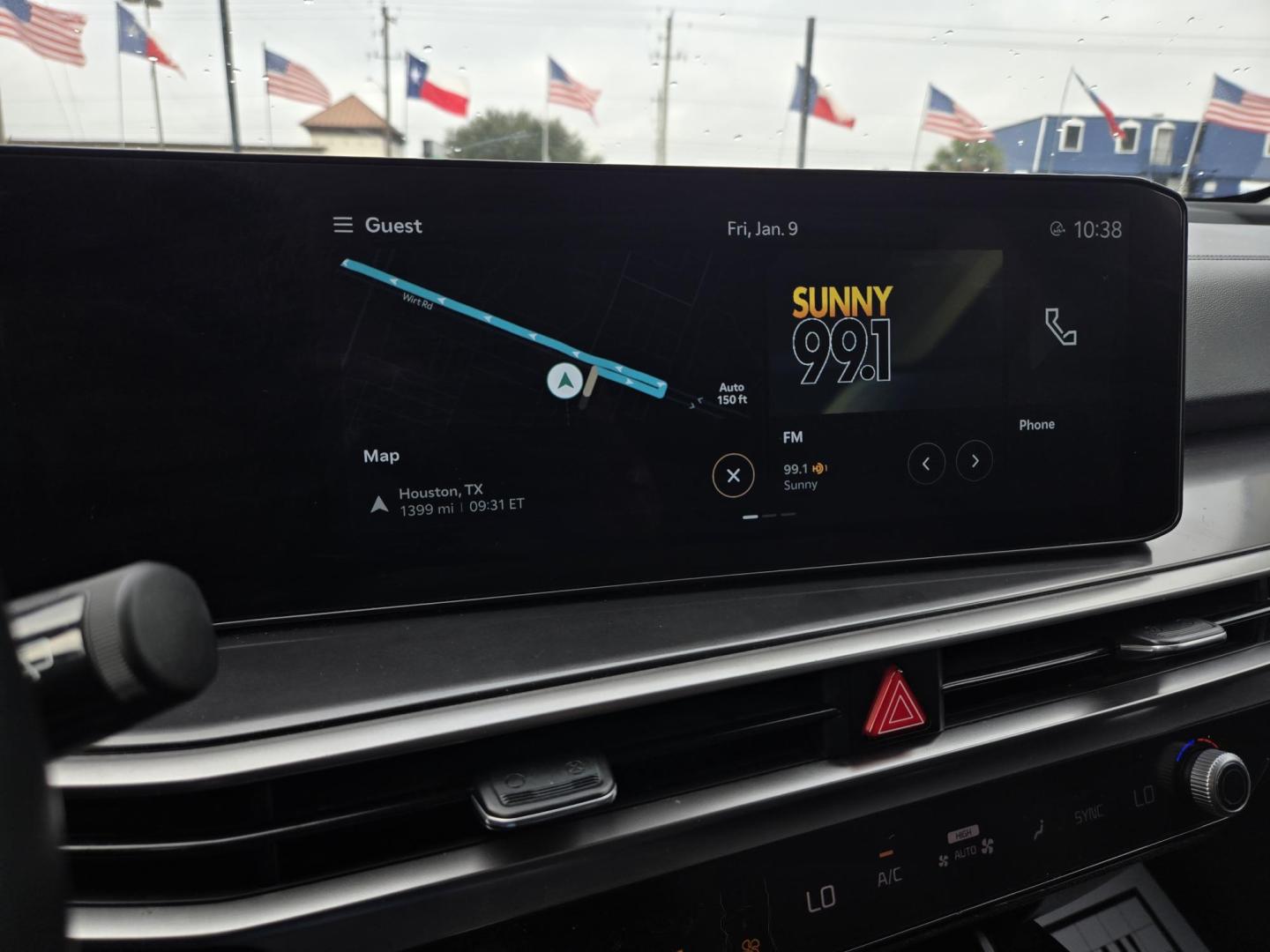 2024 Black /Black Kia Sorento S AWD (5XYRLDJC7RG) with an 2.5L L4 DOHC 16V engine, 6A transmission, located at 1842 Wirt Road, Houston, TX, 77055, (713) 973-3903, 29.805330, -95.484787 - Photo#20