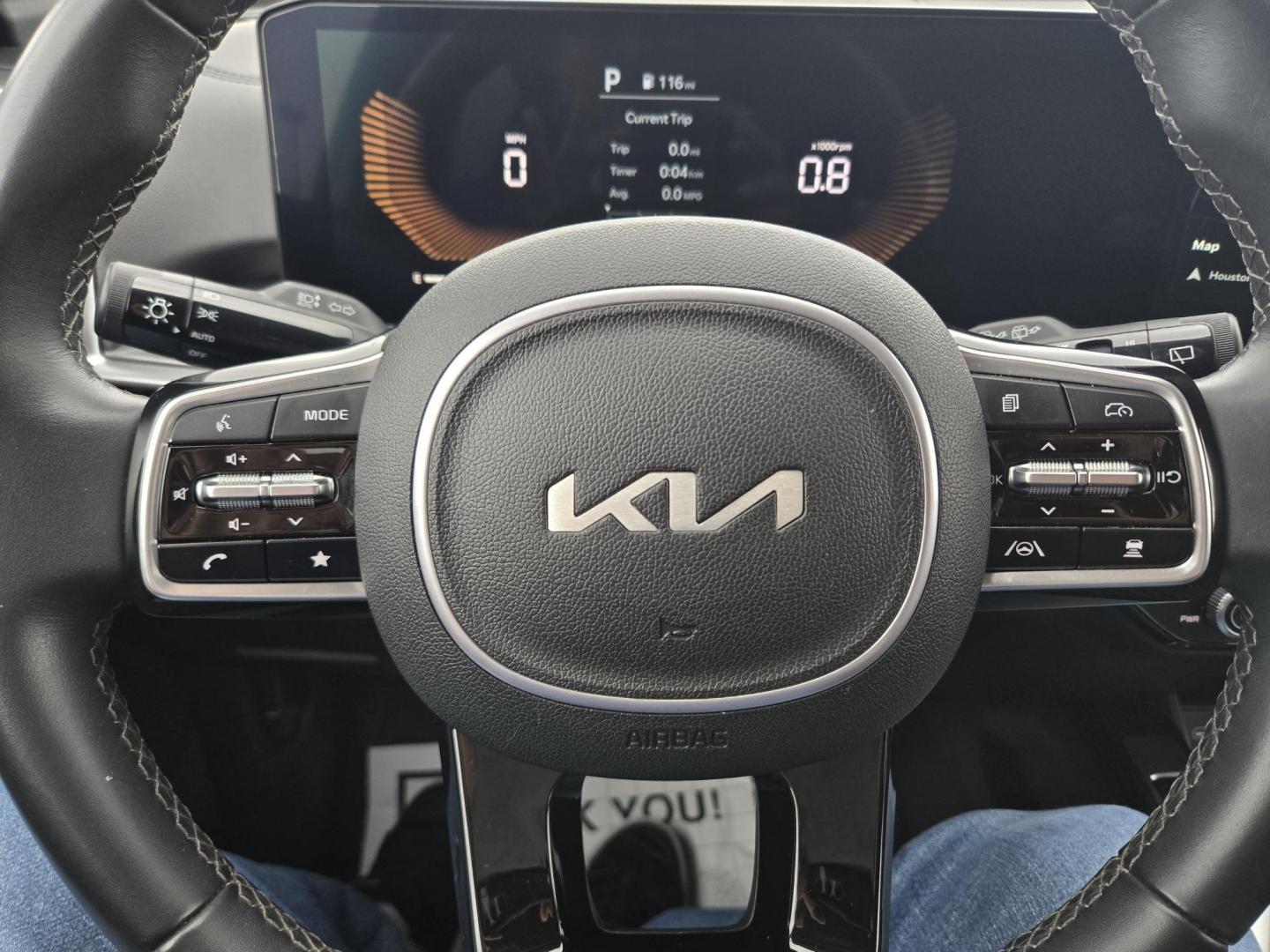 2024 Gray /Black Kia Sorento S AWD (5XYRLDJC0RG) with an 2.5L L4 DOHC 16V engine, 6A transmission, located at 1842 Wirt Road, Houston, TX, 77055, (713) 973-3903, 29.805330, -95.484787 - Photo#18