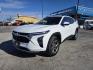 2025 White /Black Chevrolet Trax LT (KL77LHEP9SC) with an 1.2L L3 TURBO engine, 6A transmission, located at 1842 Wirt Road, Houston, TX, 77055, (713) 973-3903, 29.805330, -95.484787 - Photo#0