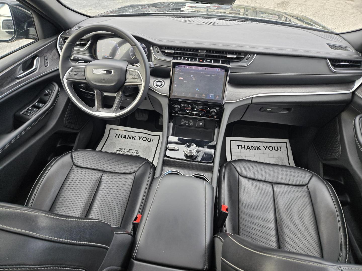 2024 Black /Black Jeep Grand Cherokee L Limited 4WD (1C4RJKBG9R8) with an 3.6L V6 DOHC 24V engine, 8A transmission, located at 1842 Wirt Road, Houston, TX, 77055, (713) 973-3903, 29.805330, -95.484787 - Photo#18