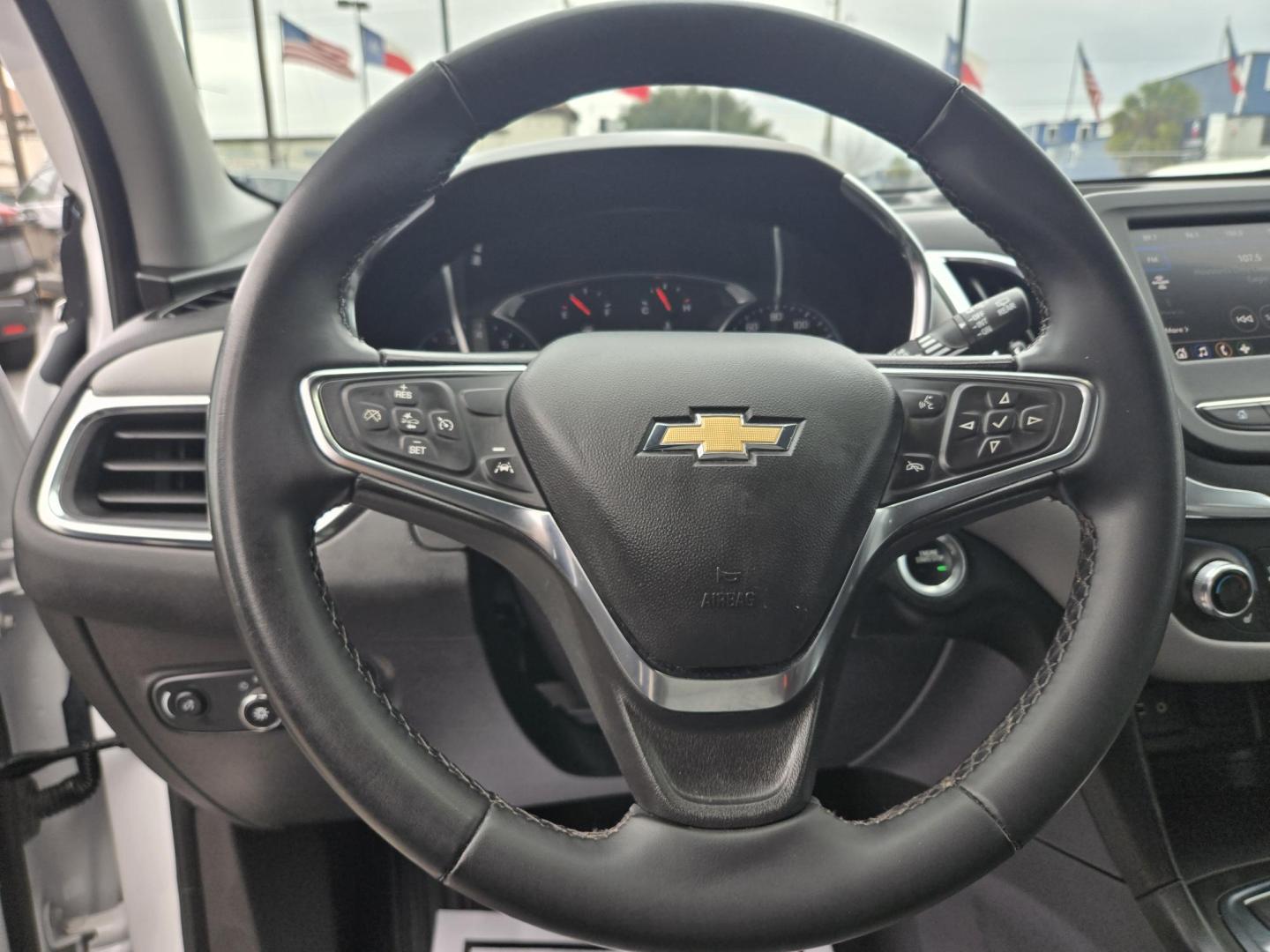 2024 White /Black Chevrolet Equinox LT AWD (3GNAXUEG2RL) with an 1.5L L4 DOHC 16V TURBO engine, 6A transmission, located at 1842 Wirt Road, Houston, TX, 77055, (713) 973-3903, 29.805330, -95.484787 - Photo#18