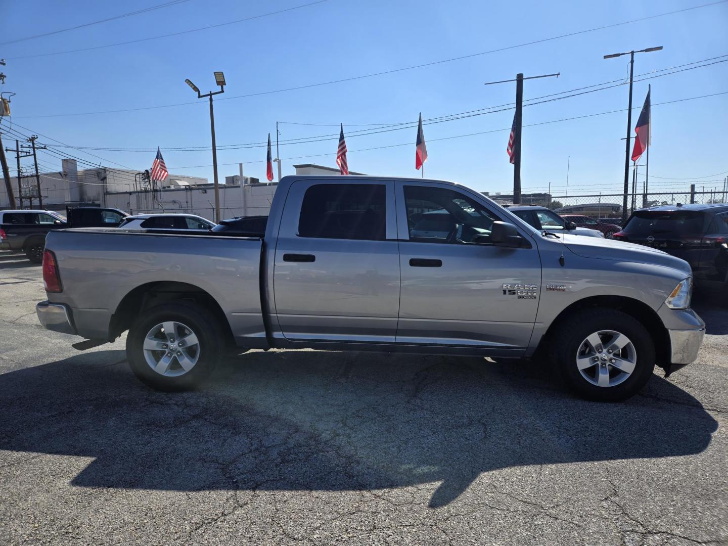 2020 Gray /GRAY RAM 1500 Classic Tradesman Crew Cab SWB 2WD (3C6RR6KT4LG) with an 5.7L V8 OHV 16V engine, 8A transmission, located at 1842 Wirt Road, Houston, TX, 77055, (713) 973-3903, 29.805330, -95.484787 - Photo#5