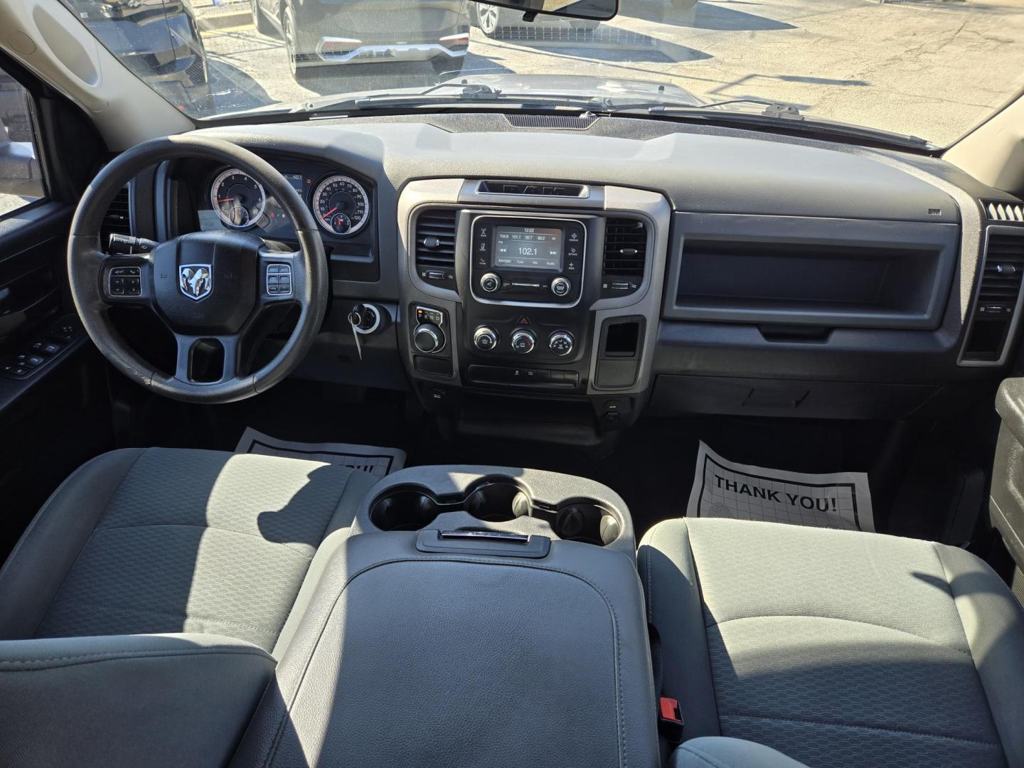 2020 Gray /GRAY RAM 1500 Classic Tradesman Crew Cab SWB 2WD (3C6RR6KT4LG) with an 5.7L V8 OHV 16V engine, 8A transmission, located at 1842 Wirt Road, Houston, TX, 77055, (713) 973-3903, 29.805330, -95.484787 - Photo#18