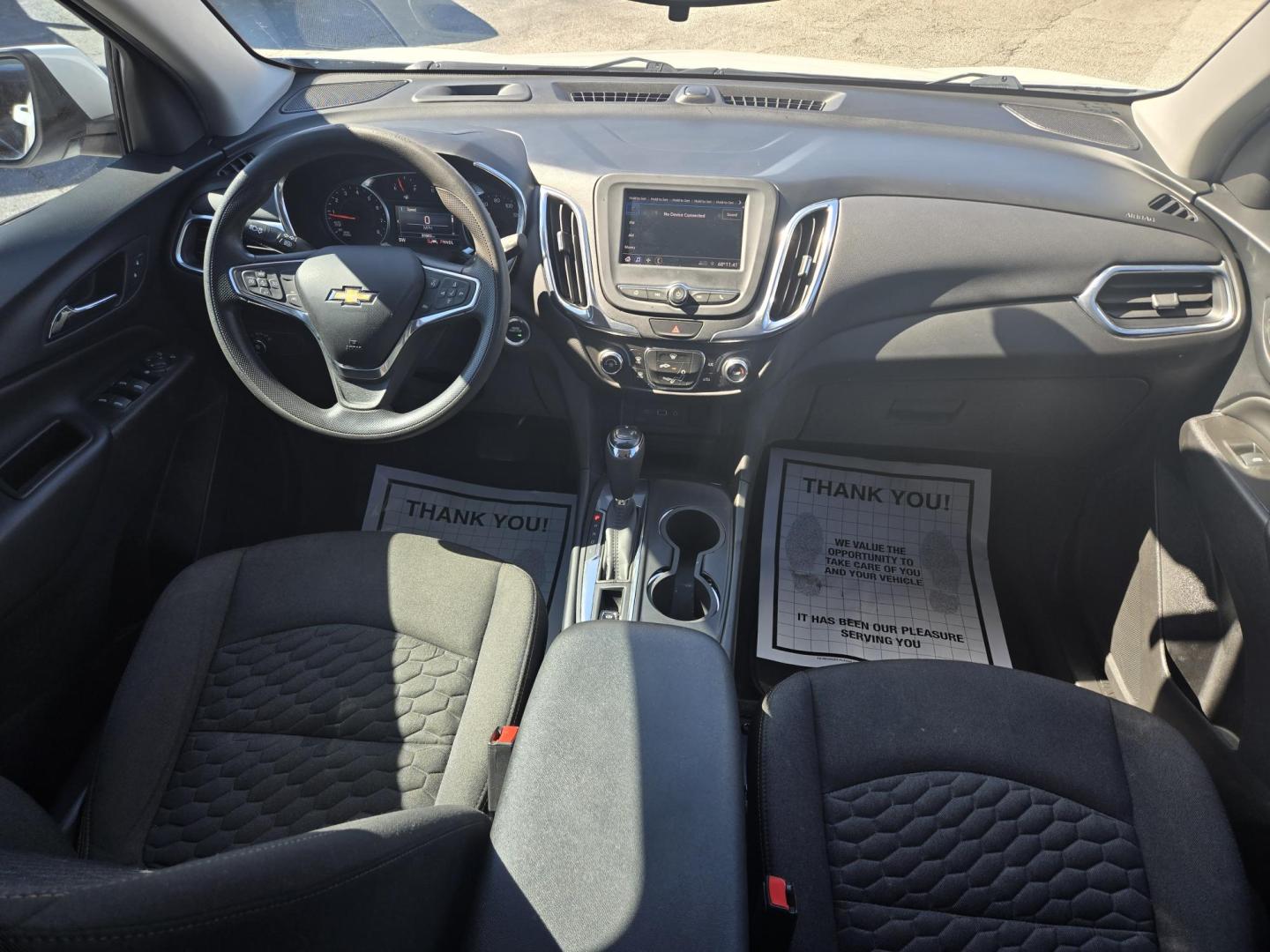 2021 White /GRAY Chevrolet Equinox LT 2WD (3GNAXKEV4MS) with an 1.5L L4 DOHC 16V TURBO engine, 6A transmission, located at 1842 Wirt Road, Houston, TX, 77055, (713) 973-3903, 29.805330, -95.484787 - Photo#16