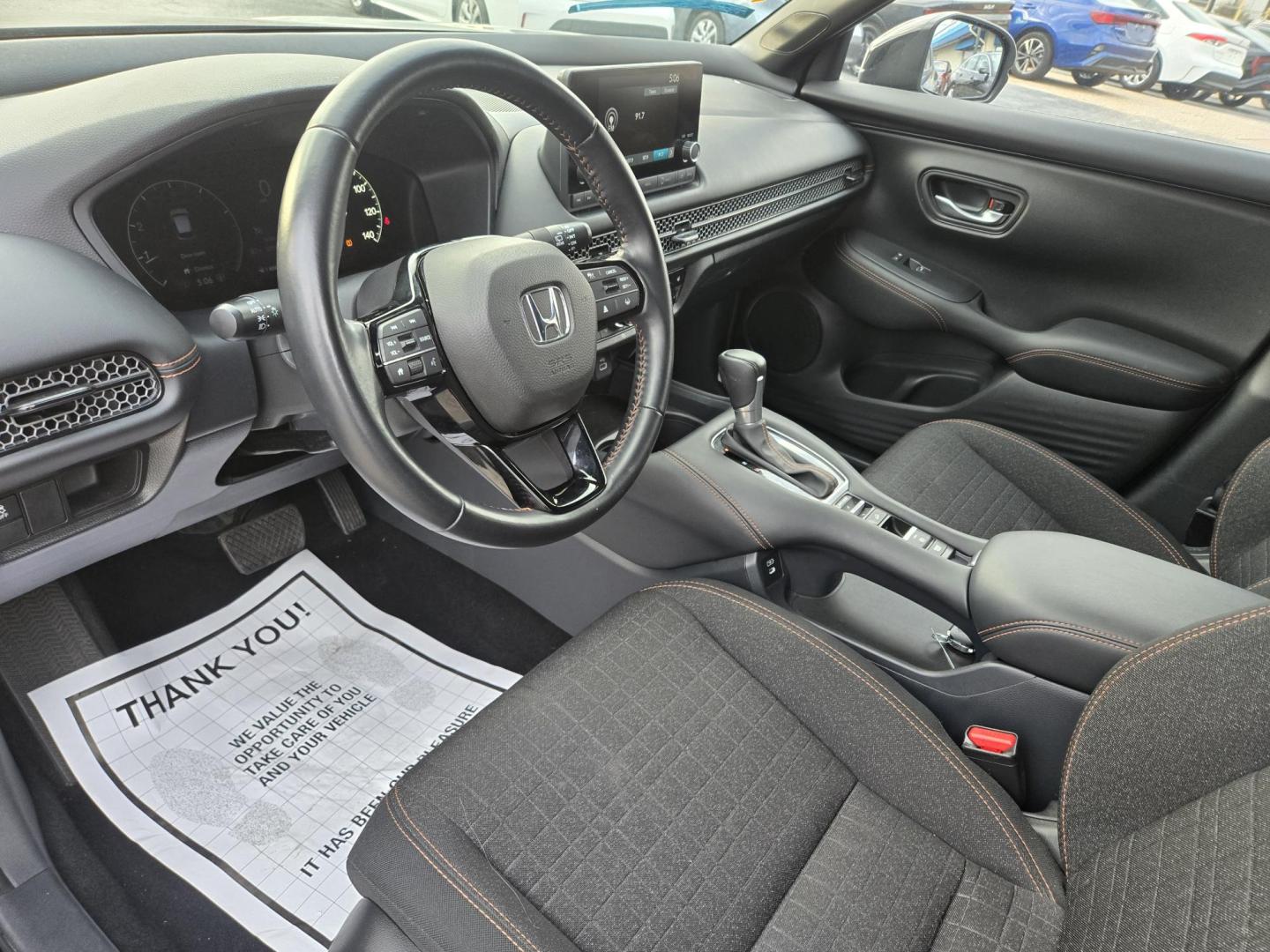 2025 Black /Black Honda HR-V Sport AWD (3CZRZ2H54SM) with an 1.8L L4 DOHC 16V engine, CVT transmission, located at 1842 Wirt Road, Houston, TX, 77055, (713) 973-3903, 29.805330, -95.484787 - Photo#8