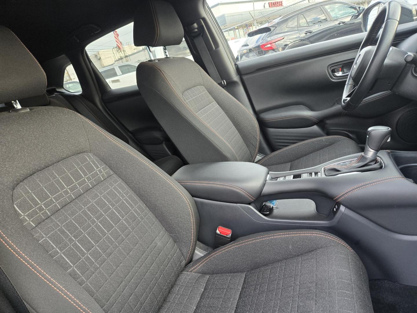 2025 Black /Black Honda HR-V Sport AWD (3CZRZ2H54SM) with an 1.8L L4 DOHC 16V engine, CVT transmission, located at 1842 Wirt Road, Houston, TX, 77055, (713) 973-3903, 29.805330, -95.484787 - Photo#12