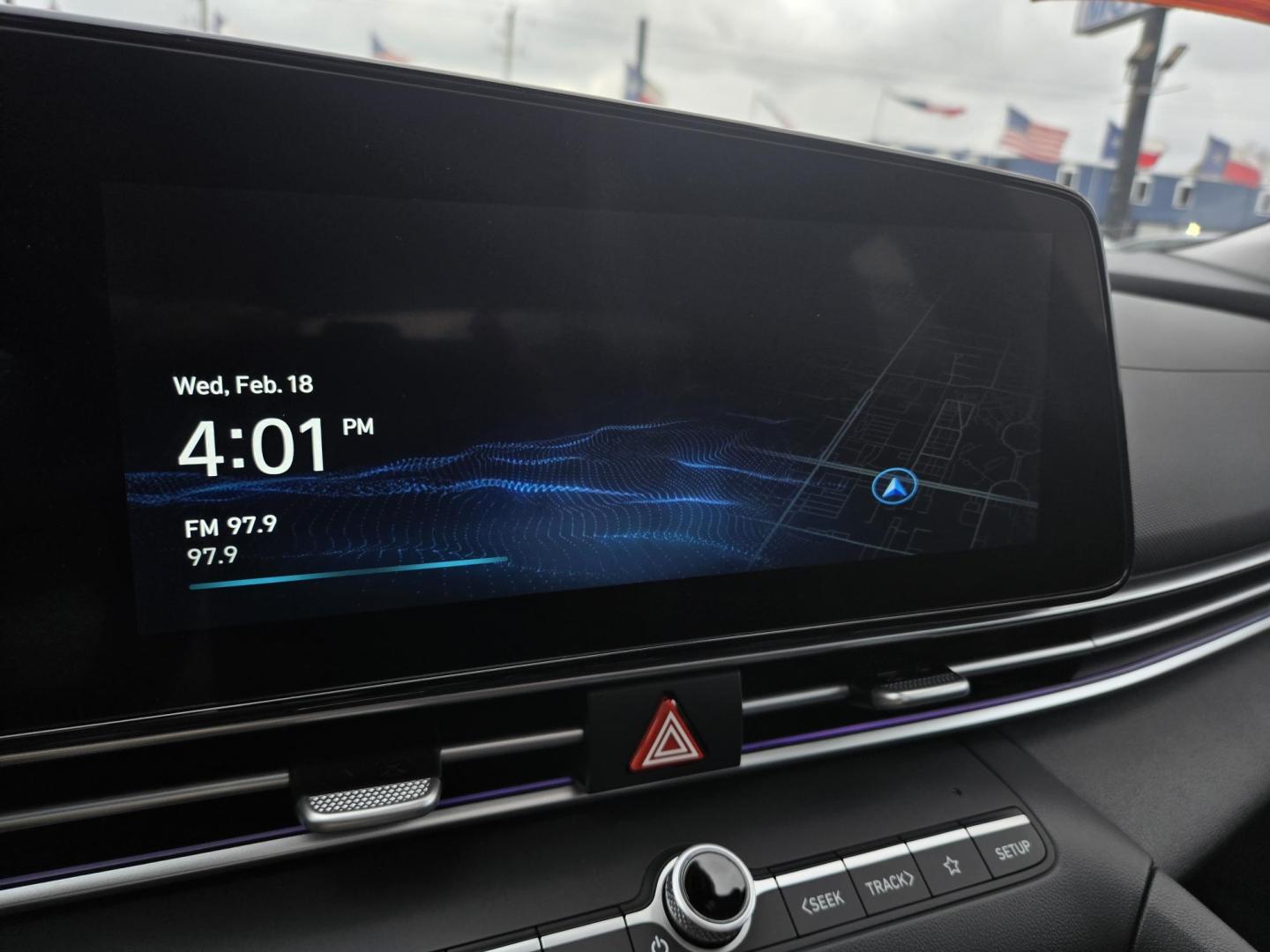 2025 BLUE /Black Hyundai Elantra SEL Convenience (KMHLS4DG1SU) with an 2.0L L4 DOHC 16V engine, 6A transmission, located at 1842 Wirt Road, Houston, TX, 77055, (713) 973-3903, 29.805330, -95.484787 - Photo#21