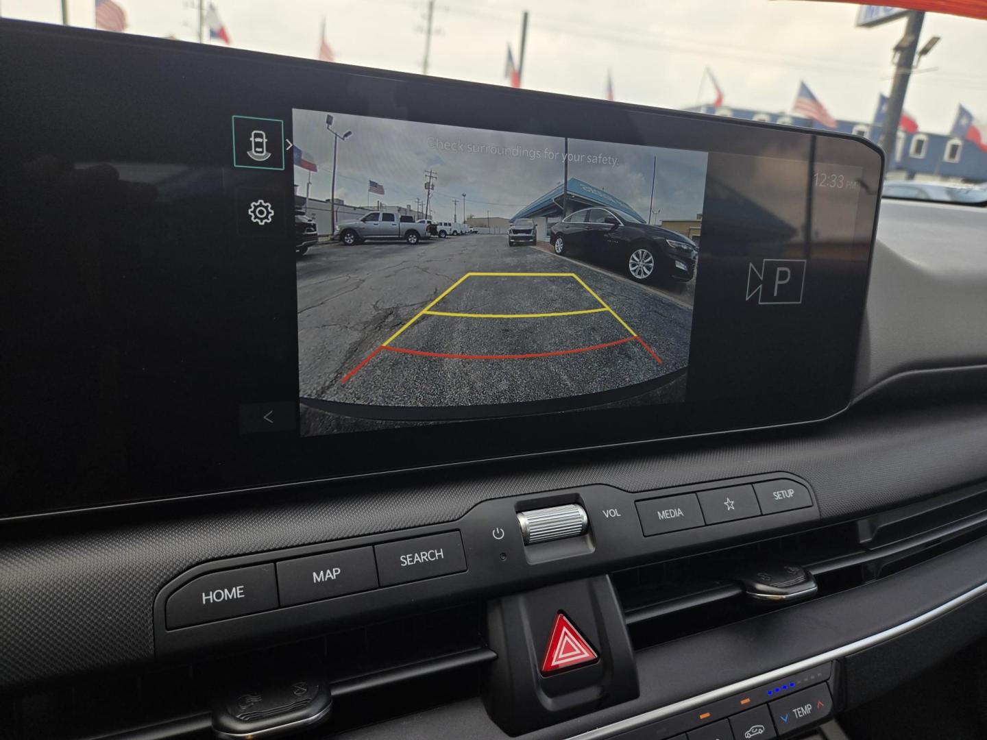 2025 Black /Gray Kia K4 LX (3KPFT4DE0SE) with an 2.0L L4 DOHC 16V engine, CVT transmission, located at 1842 Wirt Road, Houston, TX, 77055, (713) 973-3903, 29.805330, -95.484787 - Photo#20