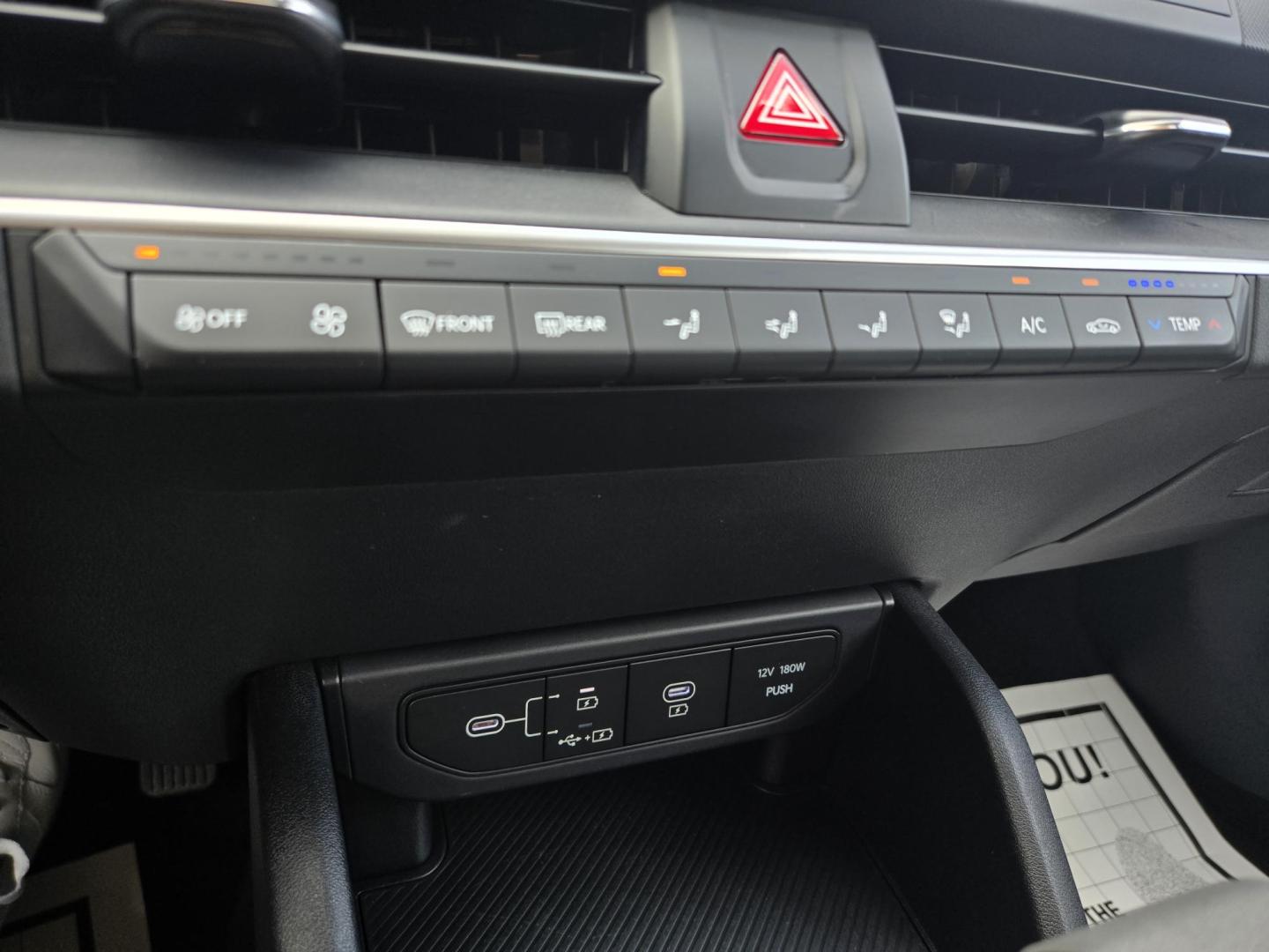 2025 Black /Gray Kia K4 LX (3KPFT4DE0SE) with an 2.0L L4 DOHC 16V engine, CVT transmission, located at 1842 Wirt Road, Houston, TX, 77055, (713) 973-3903, 29.805330, -95.484787 - Photo#21