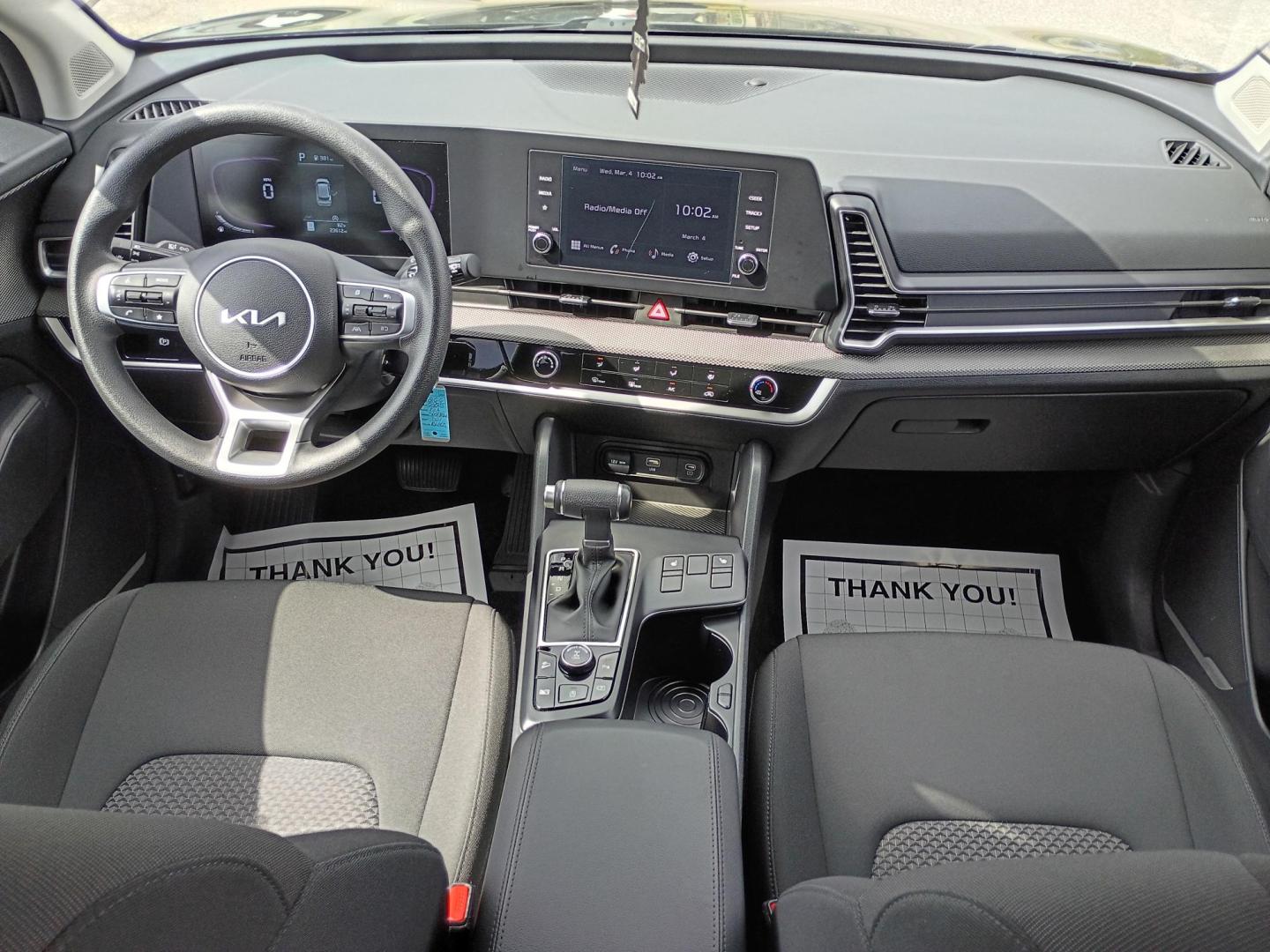 2025 Black /Black Kia Sportage LX AWD (KNDPUCDF3S7) with an 2.5L V6 DOHC 24V engine, 8A transmission, located at 1842 Wirt Road, Houston, TX, 77055, (713) 973-3903, 29.805330, -95.484787 - Photo#16