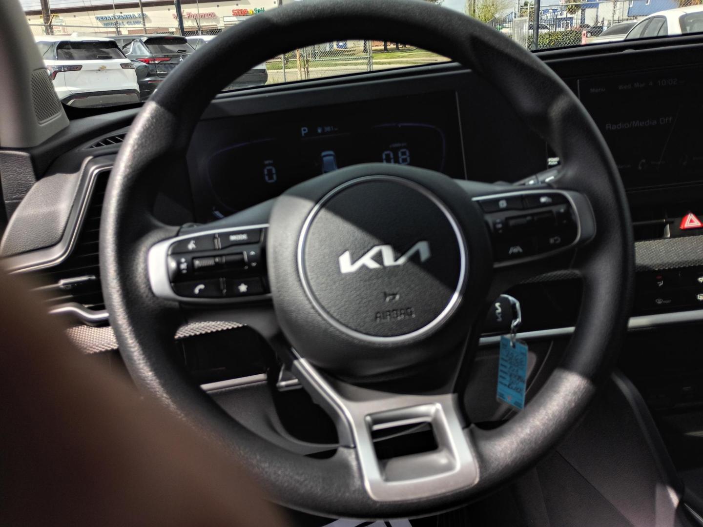 2025 Black /Black Kia Sportage LX AWD (KNDPUCDF3S7) with an 2.5L V6 DOHC 24V engine, 8A transmission, located at 1842 Wirt Road, Houston, TX, 77055, (713) 973-3903, 29.805330, -95.484787 - Photo#17