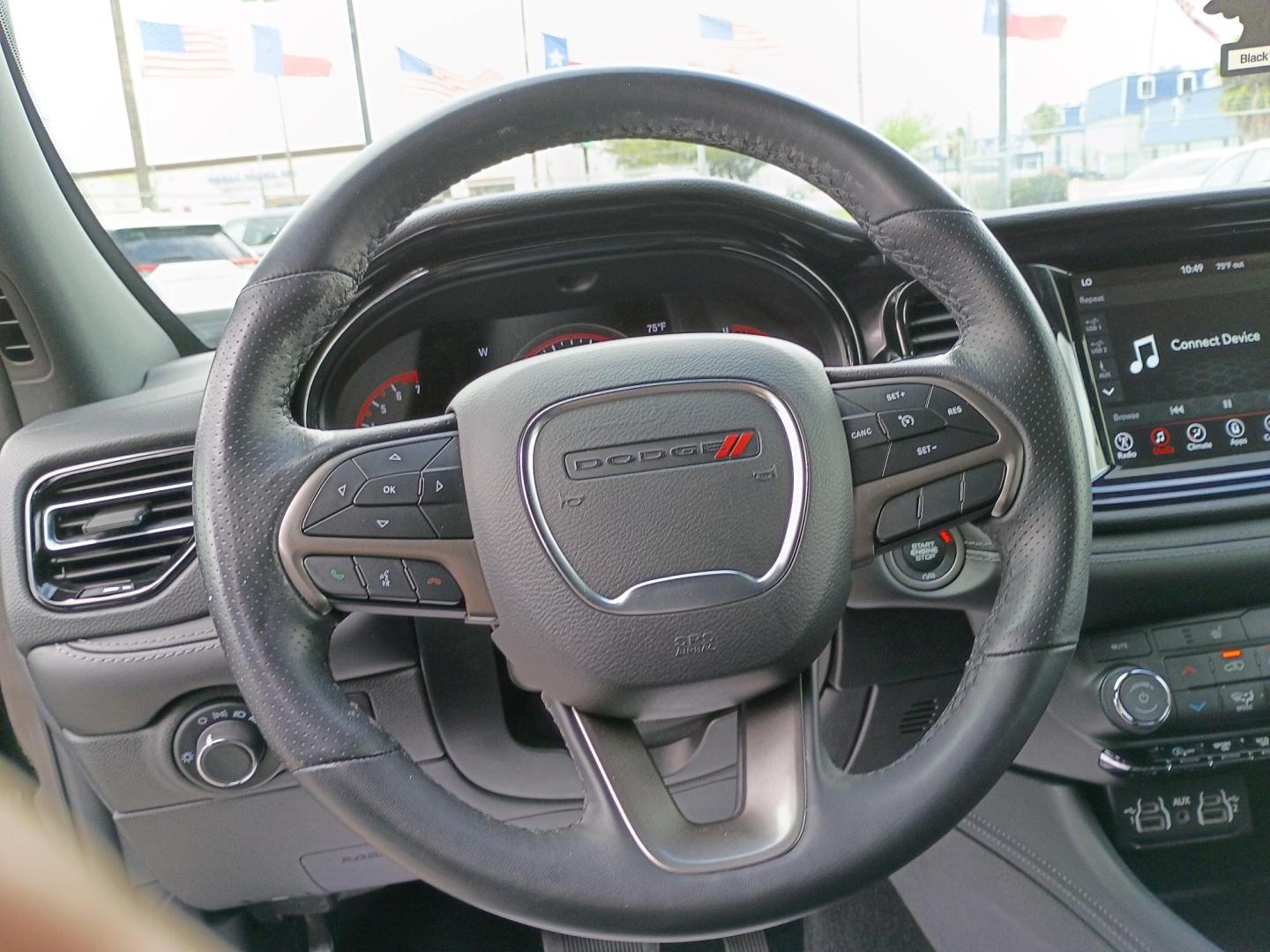 2023 Black /Black Dodge Durango SXT RWD (1C4RDHAG0PC) with an 3.6L V6 DOHC 24V engine, 8A transmission, located at 1842 Wirt Road, Houston, TX, 77055, (713) 973-3903, 29.805330, -95.484787 - Photo#18