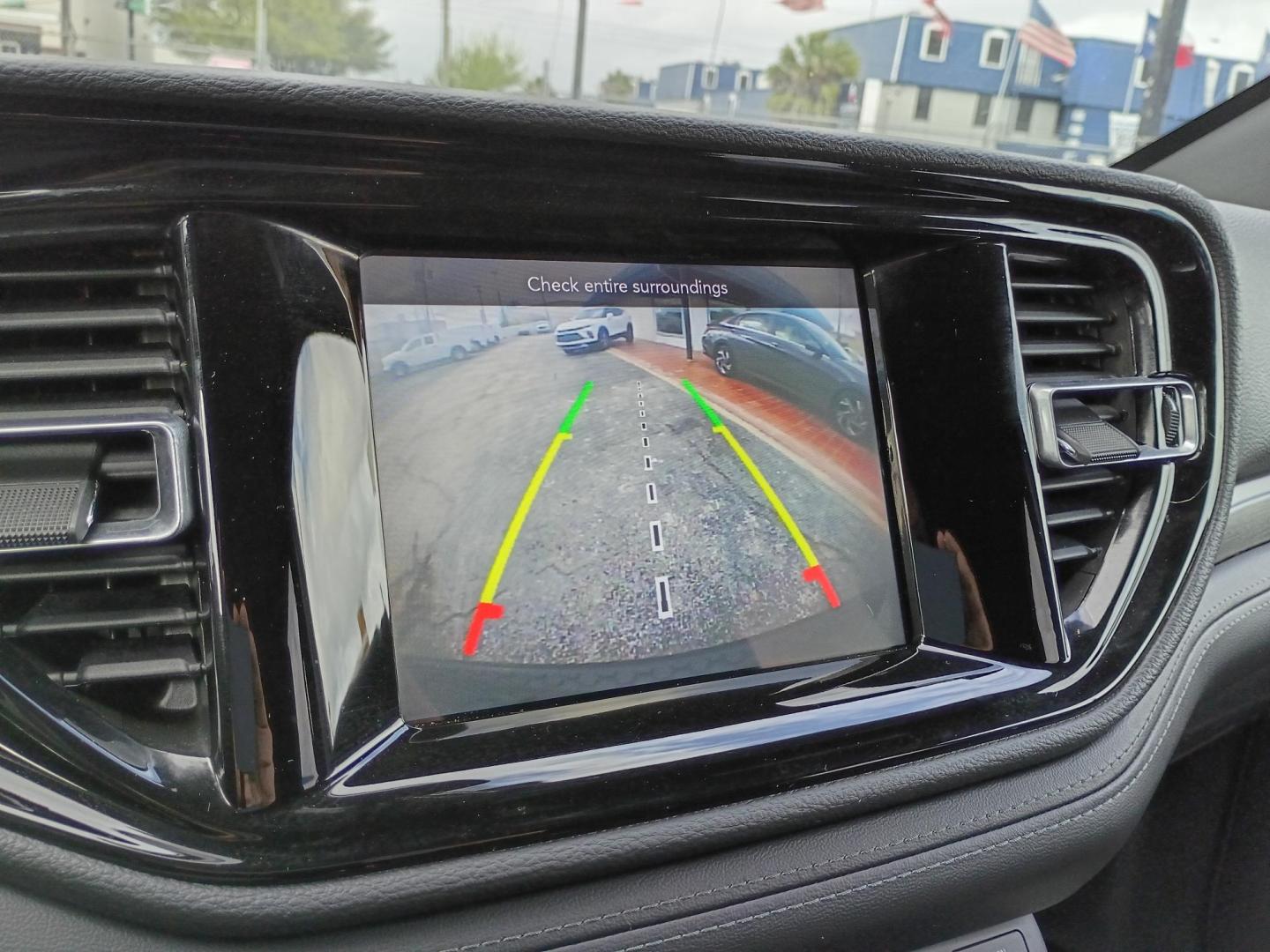 2023 Black /Black Dodge Durango SXT RWD (1C4RDHAG0PC) with an 3.6L V6 DOHC 24V engine, 8A transmission, located at 1842 Wirt Road, Houston, TX, 77055, (713) 973-3903, 29.805330, -95.484787 - Photo#21